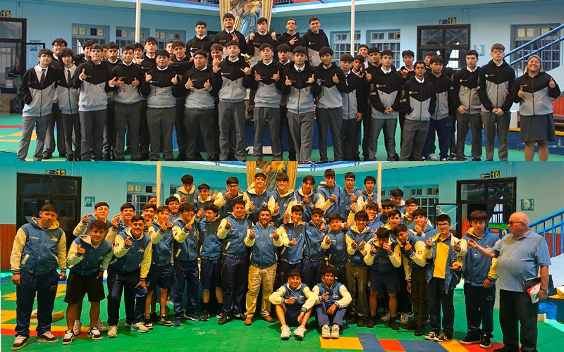 Cuartos Medios reciben su poler&oacute;n en significativa ceremonia